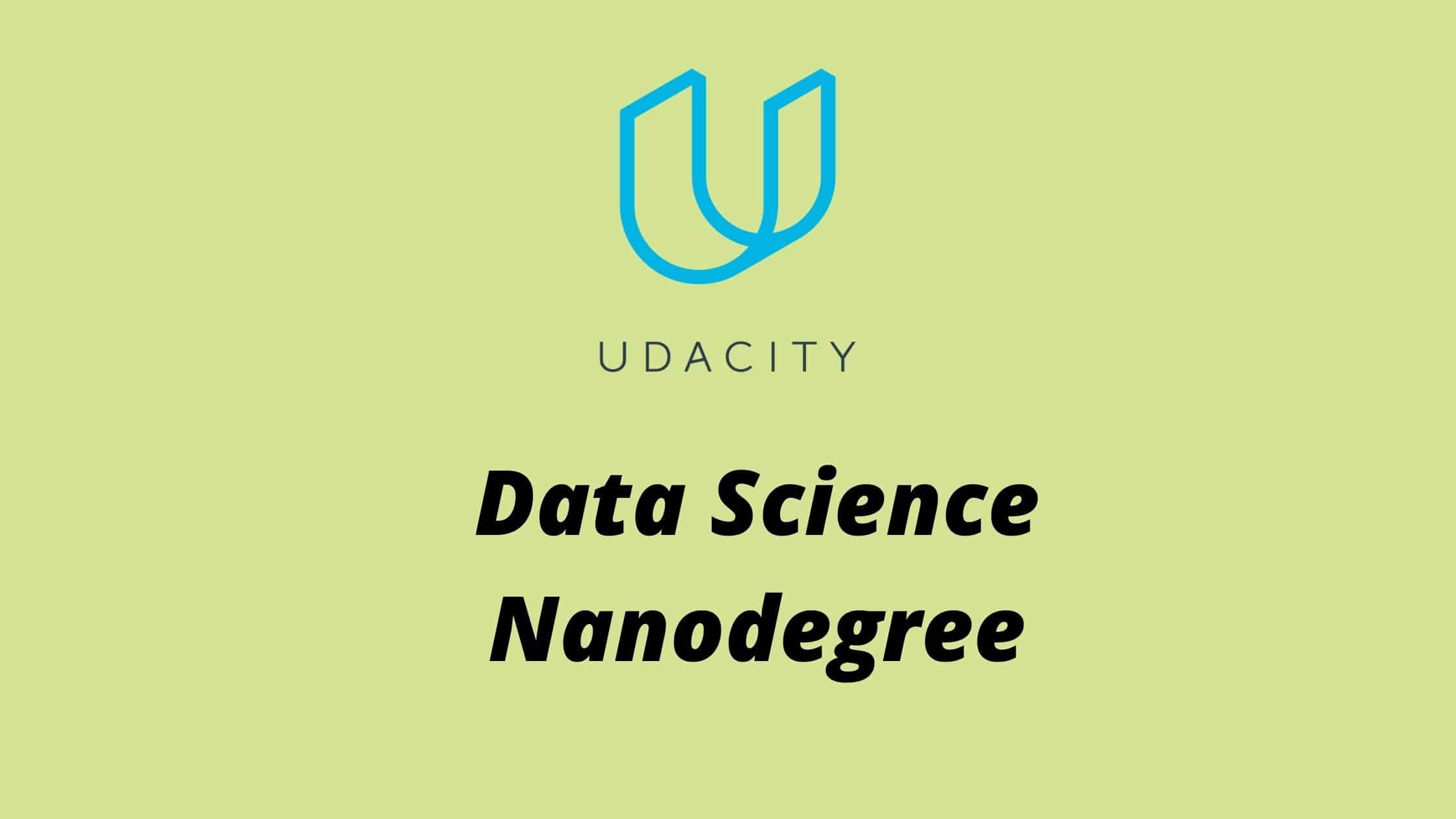 Udacity's Data Science Nanodegree