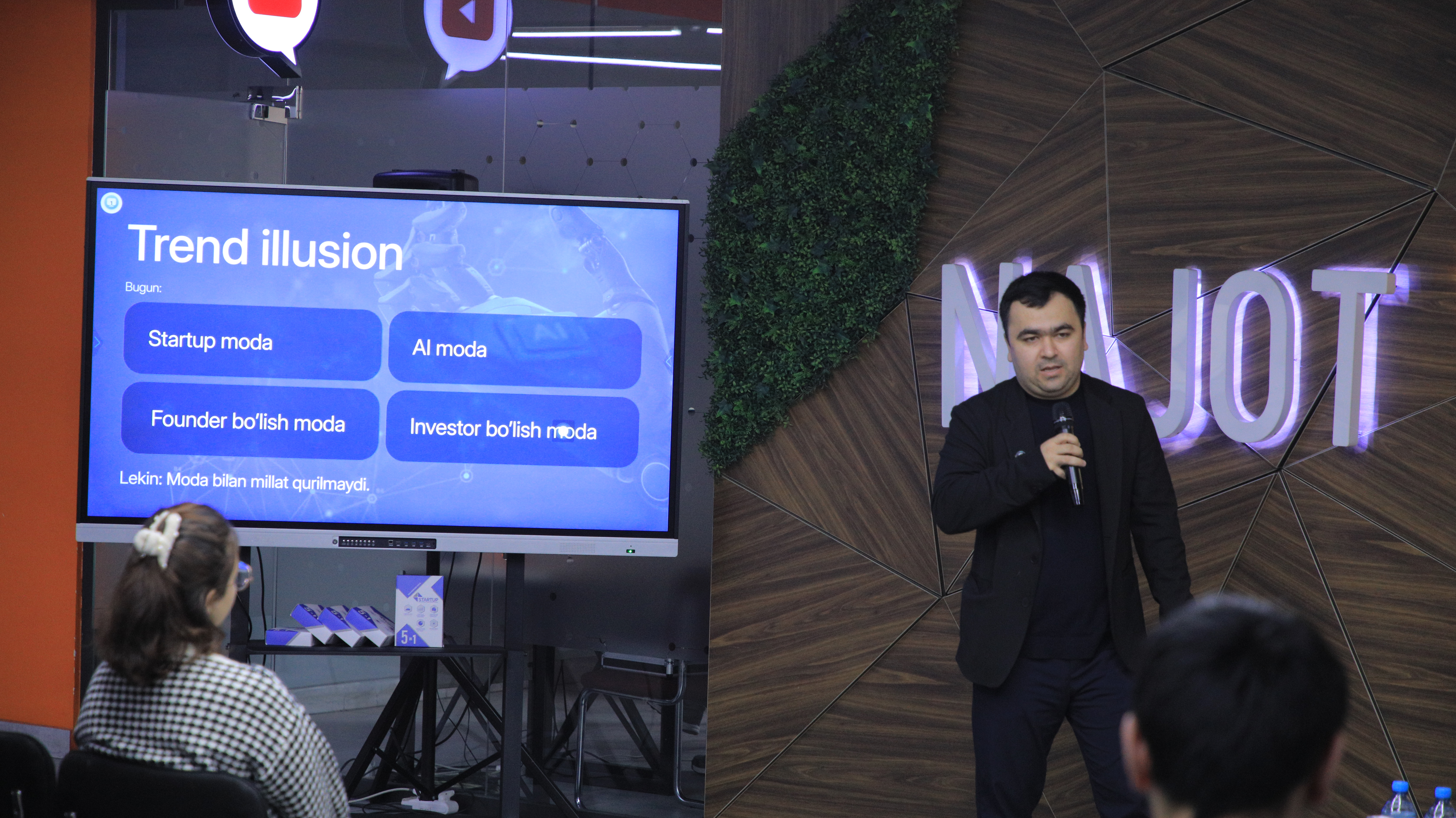 Najot Ta'lim, start up, master-klass